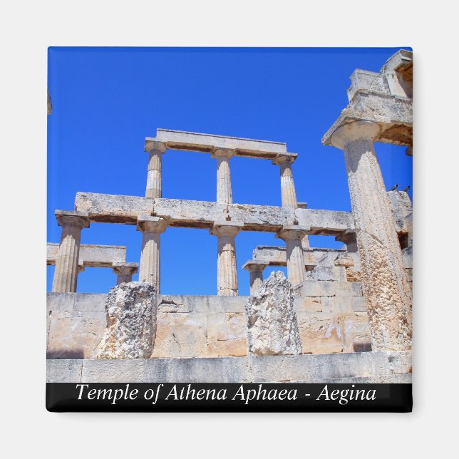 Imán Templo de Athena Aphaea - Aegina (Frente)