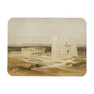 Imán Templo de Edfu, antigua Apollinópolis, Alto Egipto