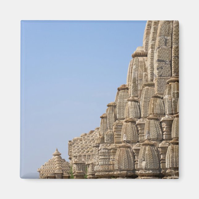 Imán Templo de Jain en el Fuerte de Chittorgarh, India (Frente)