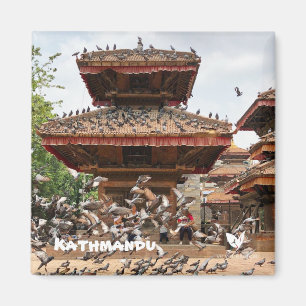 Imán Templo de Katmandú - por Velvet Escape