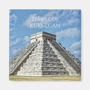Imán Templo de Kukulcán, Pirámide, Chichén Itza, México