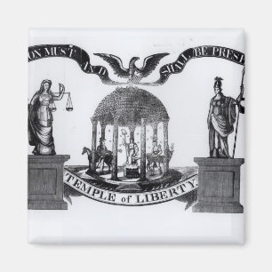 Imán Templo de la libertad, 1834