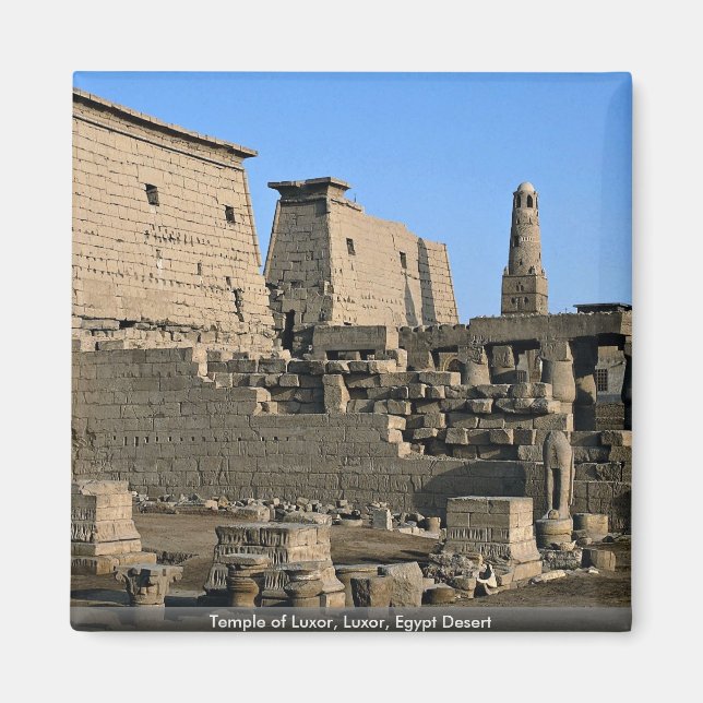 Imán Templo de Luxor, Lujo, Desierto de Egipto (Frente)