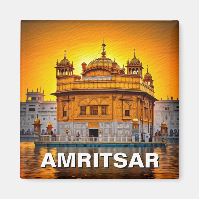 Imán Templo de Oro Amritsar (Frente)