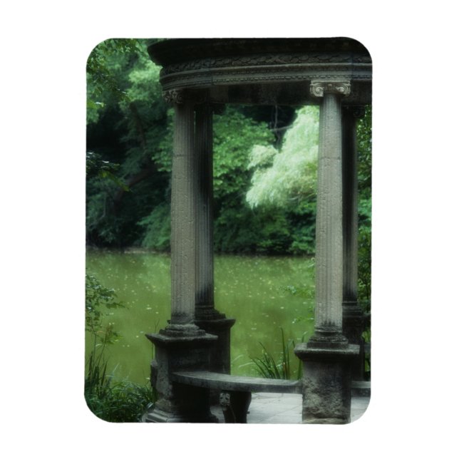 Imán Templo del Amor en los Jardines de Old Westbury (Vertical)