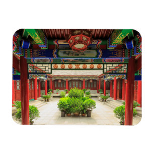 Imán Templo del Ganso Salvaje Pequeño, China