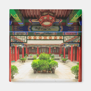 Imán Templo del Ganso Salvaje Pequeño, China