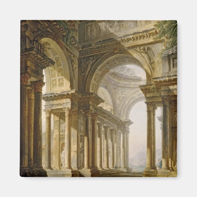 Imán Templo en ruinas (Frente)