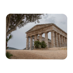 Imán Templo griego en Segesta, Sicilia