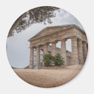 Imán Templo griego en Segesta, Sicilia