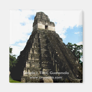 Imán Templo I, Tikal, Guatemala