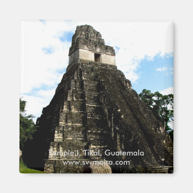 Imán Templo I, Tikal, Guatemala (Frente)