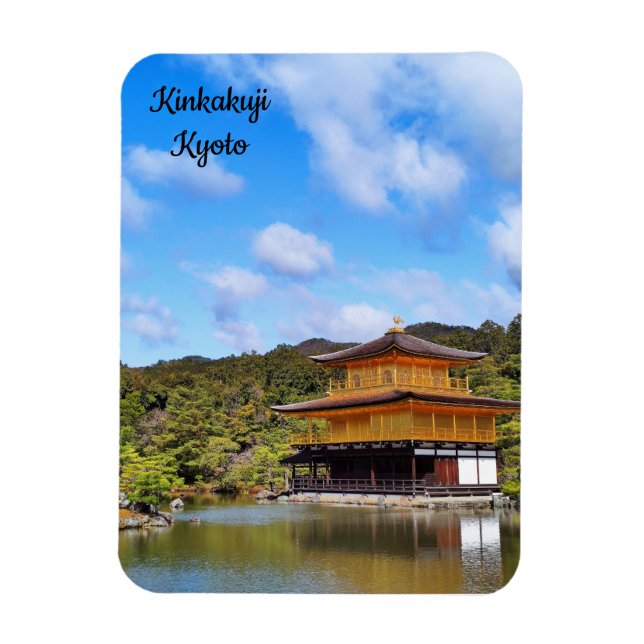 Imán Templo Kinkakuji en Kyoto (Vertical)