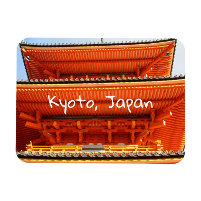 Imán Templo Kiyomizu-dera, Kioto, Japón (Horizontal)