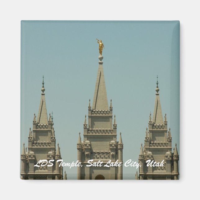 Imán Templo LDS, Salt Lake City, Utah (Frente)
