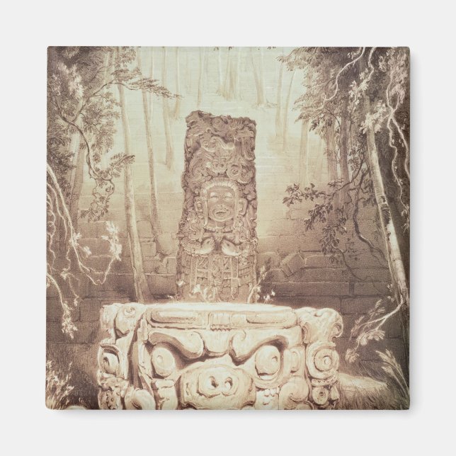 Imán Templo maya, Honduras (Frente)