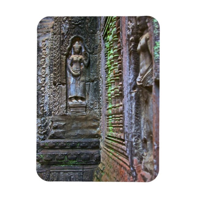 Imán Templo Ta Prohm, provincia de Siem Reap, Camboya 2 (Vertical)