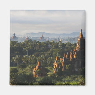 Imán Templos al amanecer, Bagan, Myanmar