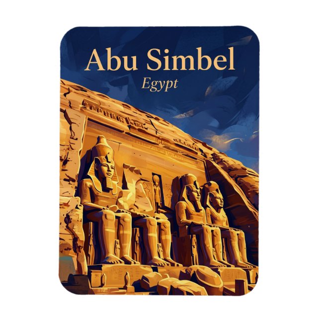 Imán Templos de Abu Simbel Egipto (Vertical)