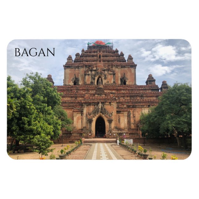 Imán templos de myanmar de bagan (Horizontal)