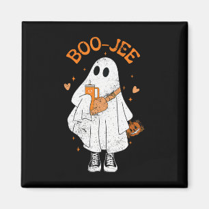 Imán Temporada de fantasía aguda Fantasma Halloween Bou