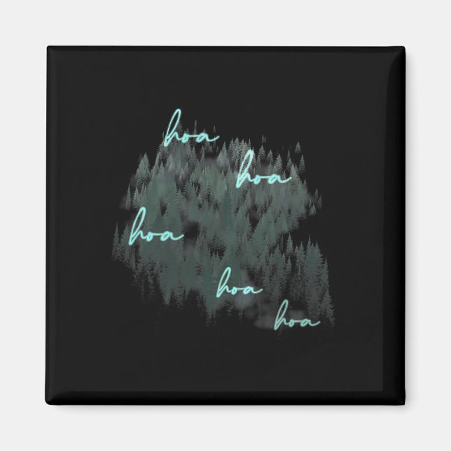 Imán Temporada de Hoa Hoa Hoa (Frente)