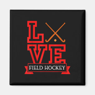 Imán Temporada de Hockey sobre Césped Stick Y Puck-dive