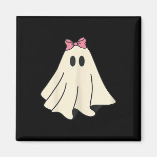 Imán Temporada de miedo Trato retro fantasma disfraz de