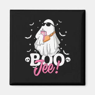 Imán Temporada espeluznante lindo fantasma Halloween di