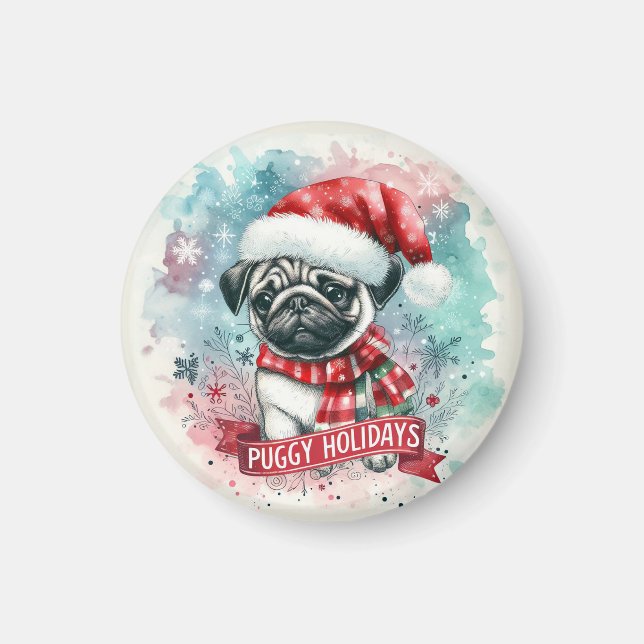 Imán Temprano copo de nieve -, encantadores Navidades d (Frente)