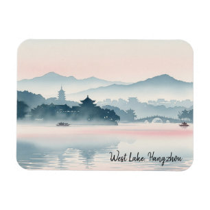 Imán Temprano por la mañana Hangzhou West Lake Hangzhou
