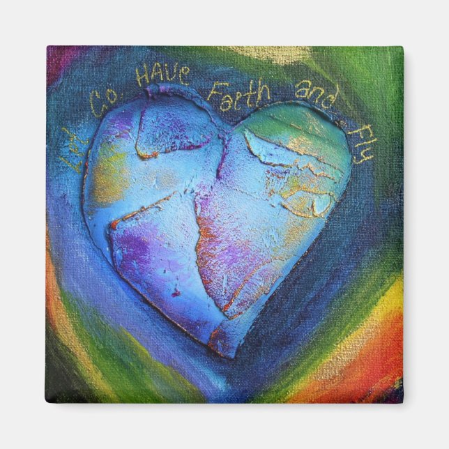 Imán Ten Faith Magnet blue (Frente)