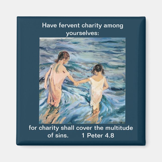 Imán Ten Fervent Charity - Magnet (Frente)