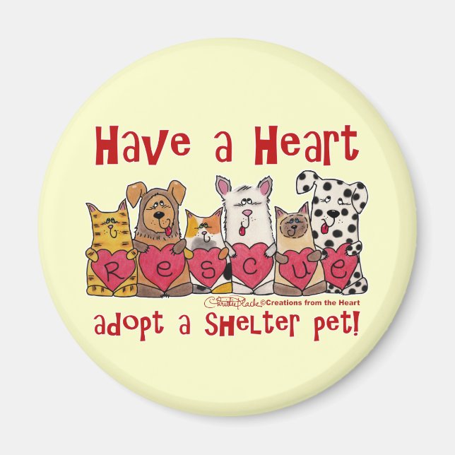 Imán Ten un corazón (Frente)