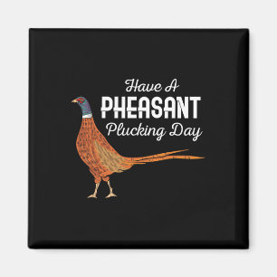 Imán Ten Una Caza De Caza Pequeña Graciosa De Pheasant 