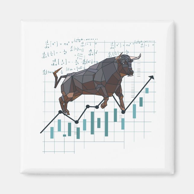 Imán Tendencia alcista del mercado de valores (Frente)