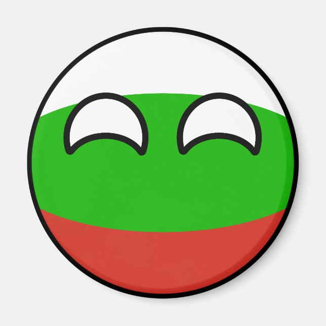 Imán Tendencia divertida en el campo Geeky Bulgaria (Frente)