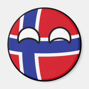Imán Tendencia divertida en el campo Geeky Noruega