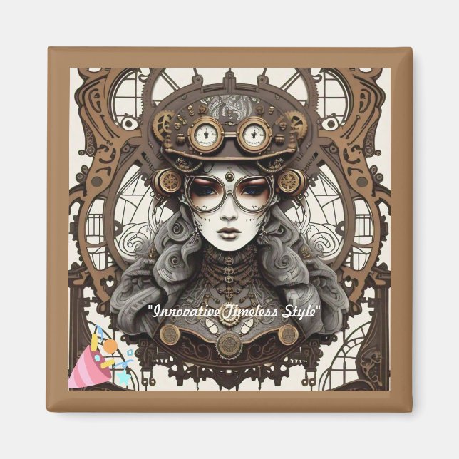 Imán "Tendencias sin tiempo" (Frente)