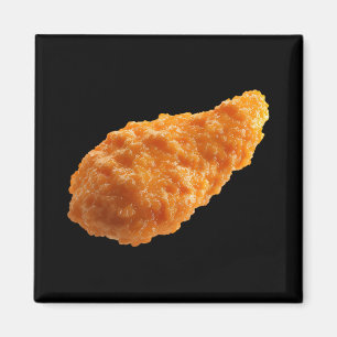 Imán Tender de Pollo Crujiente Amante de Nuggets de Com