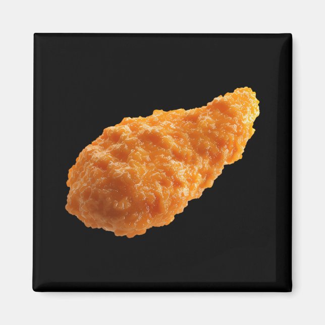 Imán Tender de Pollo Crujiente Amante de Nuggets de Com (Frente)