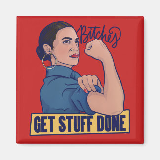 Imán Tenemos cosas hechas AOC Rosie el río