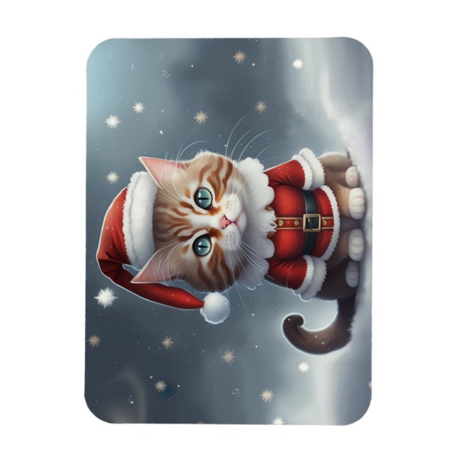 Imán Tener navidades perfectos ~ Meow ^-^ (Vertical)