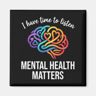 Imán Tener tiempo para escuchar empatía de salud mental