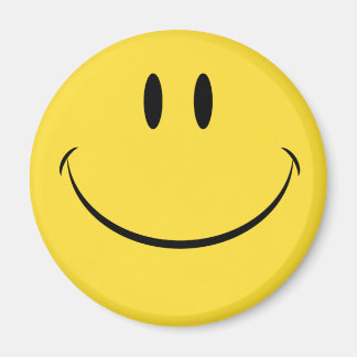 Imán Tener un buen día de cara retro