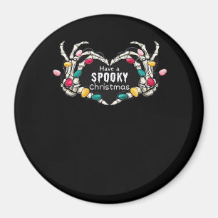 Imán Tener Un Clásico De Navidades Esquiadores - Mano D