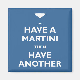 Imán Tener un Martini