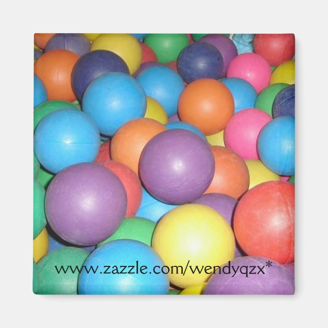 Imán Tener una pelota (Frente)