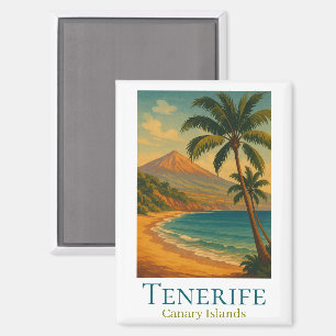 Imán Tenerife Islas Canarias Montaña Teide Isla Español