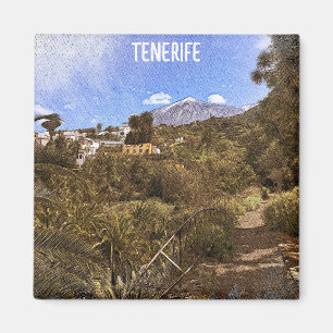 Imán Tenerife Teide Montaña Canarias España